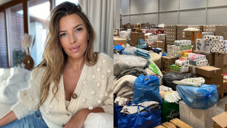 Ewa Chodakowska wysłała do Ukrainy... KONWÓJ z 20 tonami darów. "To naturalne, że chcemy pomóc"