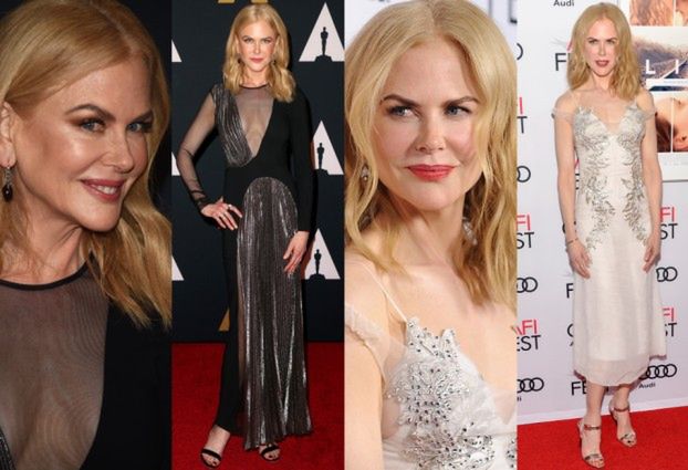 Nicole Kidman w dwóch stylizacjach w Hollywood