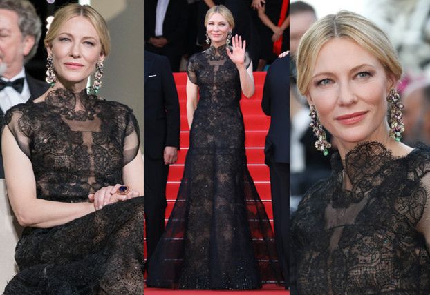 Cate Blanchett recyklinguje suknię Armaniego w Cannes