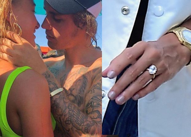 Tak wygląda pierścionek zaręczynowy, który Justin Bieber dał Hailey Baldwin (FOTO)