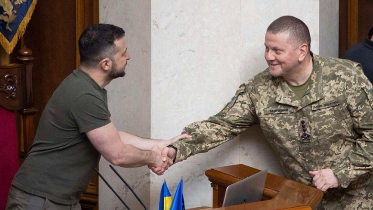 Wołodymyr Zełeński, Walerij Załużny