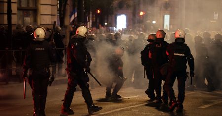 Ogromny protest w Serbii. Doszło do starć z policją