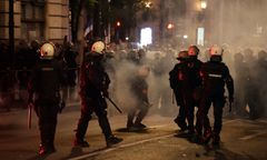 Ogromny protest w Serbii. Doszło do starć z policją