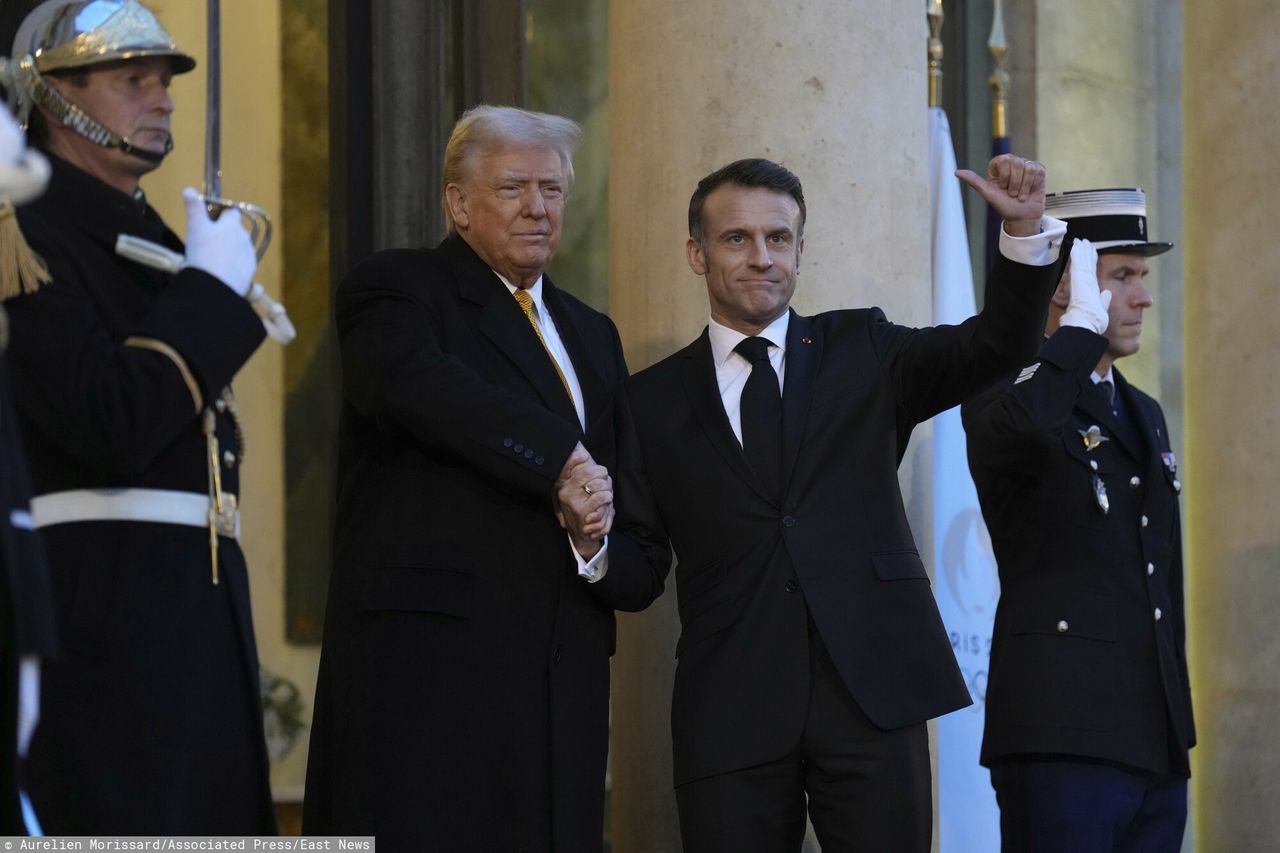 Donald Trump visiting France
