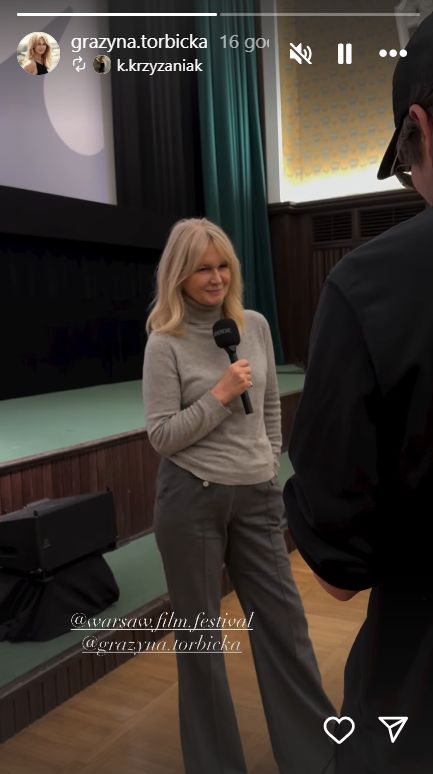 Grażyna Torbicka w modnym zestawie na jesień