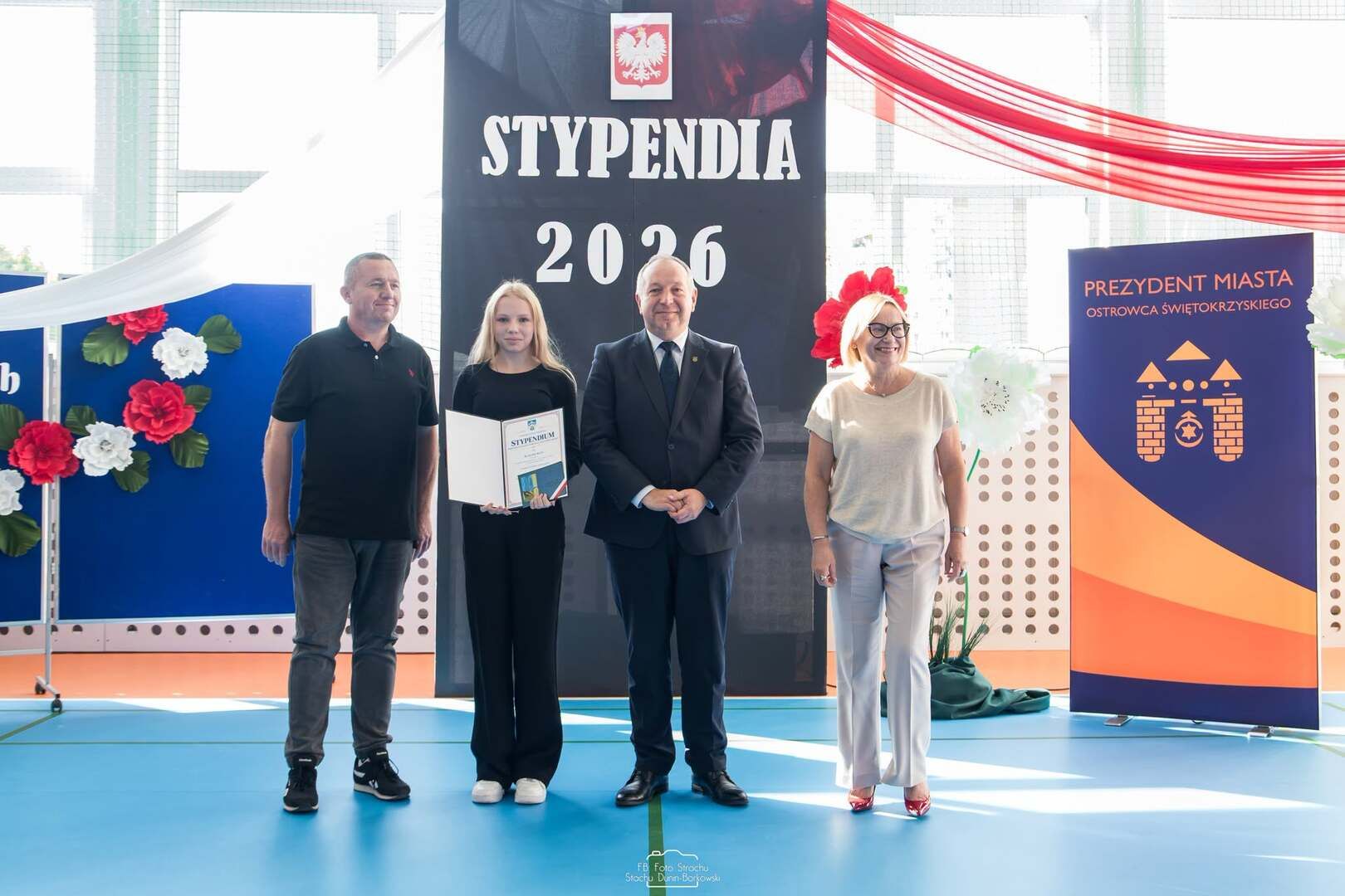 Młode talenty nagrodzone przez Prezydenta.