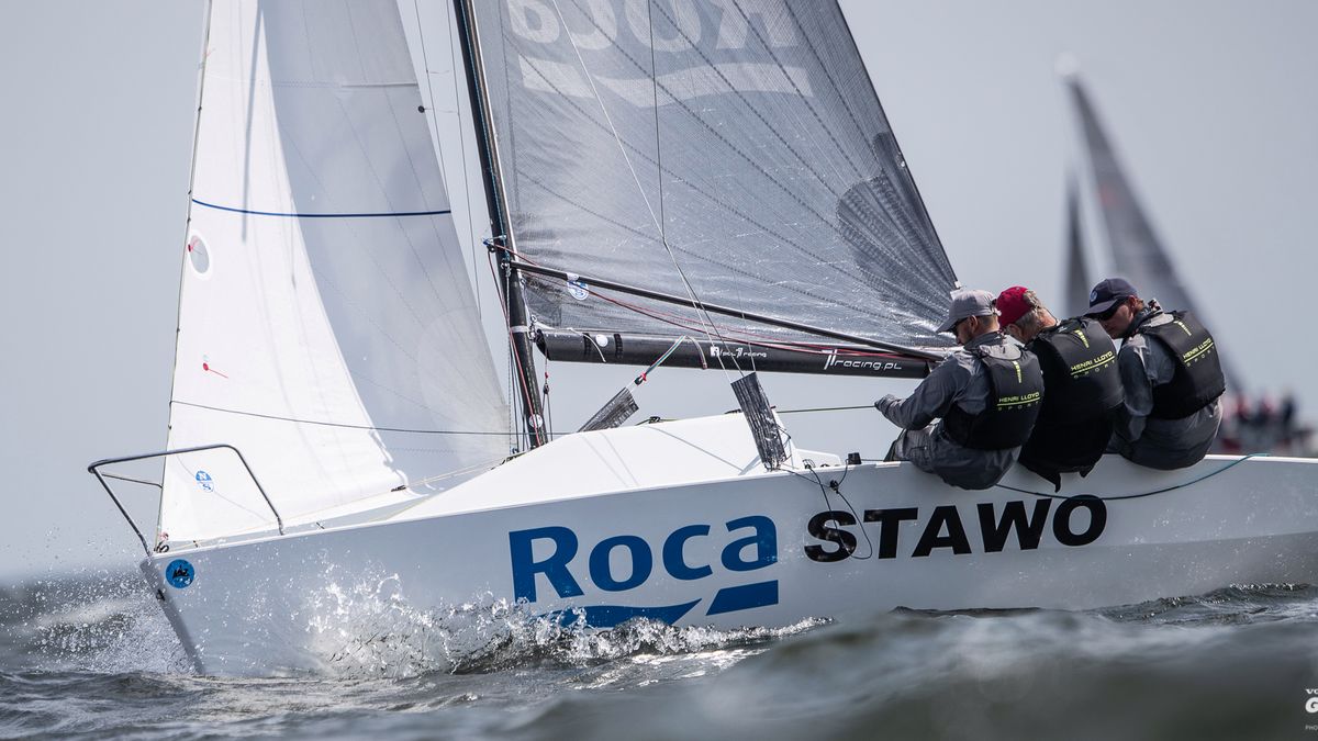 Załoga Piotra Tarnackiego podczas Volvo Gdynia Sailing Days 2018