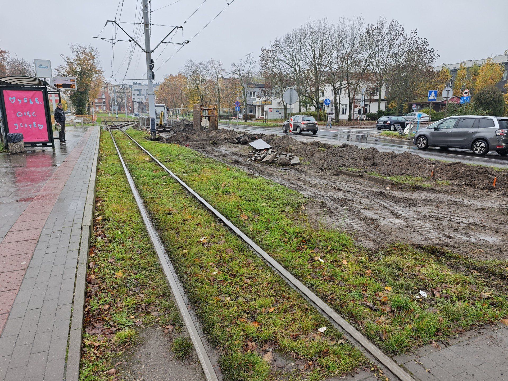 Modernizacja torowiska tramwajowego na ulicy Kościuszki w Toruniu
