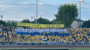 Żużel. Wymowny transparent na stadionie w Lublinie. Kibice z przekazem do prezydenta miasta
