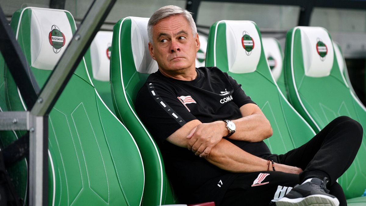 PAP / Piotr Polak / Jacek Zieliński w meczu z Radomiakiem