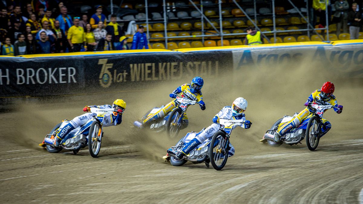 WP SportoweFakty / Tomasz Jocz / Na zdjęciu: Para Motoru Lublin na prowadzeniu.