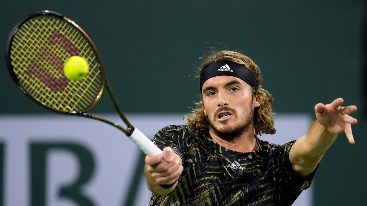 PAP/EPA / RAY ACEVEDO  / Na zdjęciu: Stefanos Tsitsipas