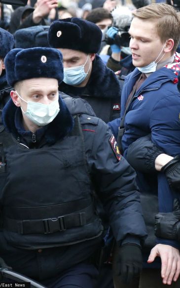 Rosja. Protesty w obronie Nawalnego. Są pierwsi zatrzymani
