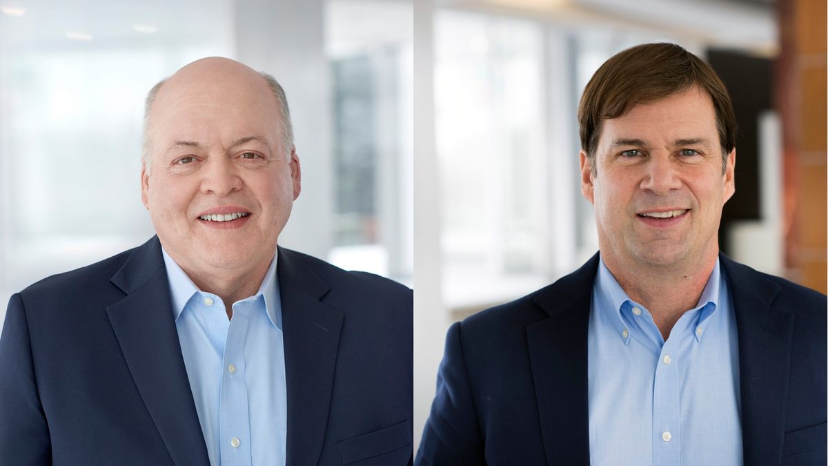 Jim Hackett i Jim Farley.