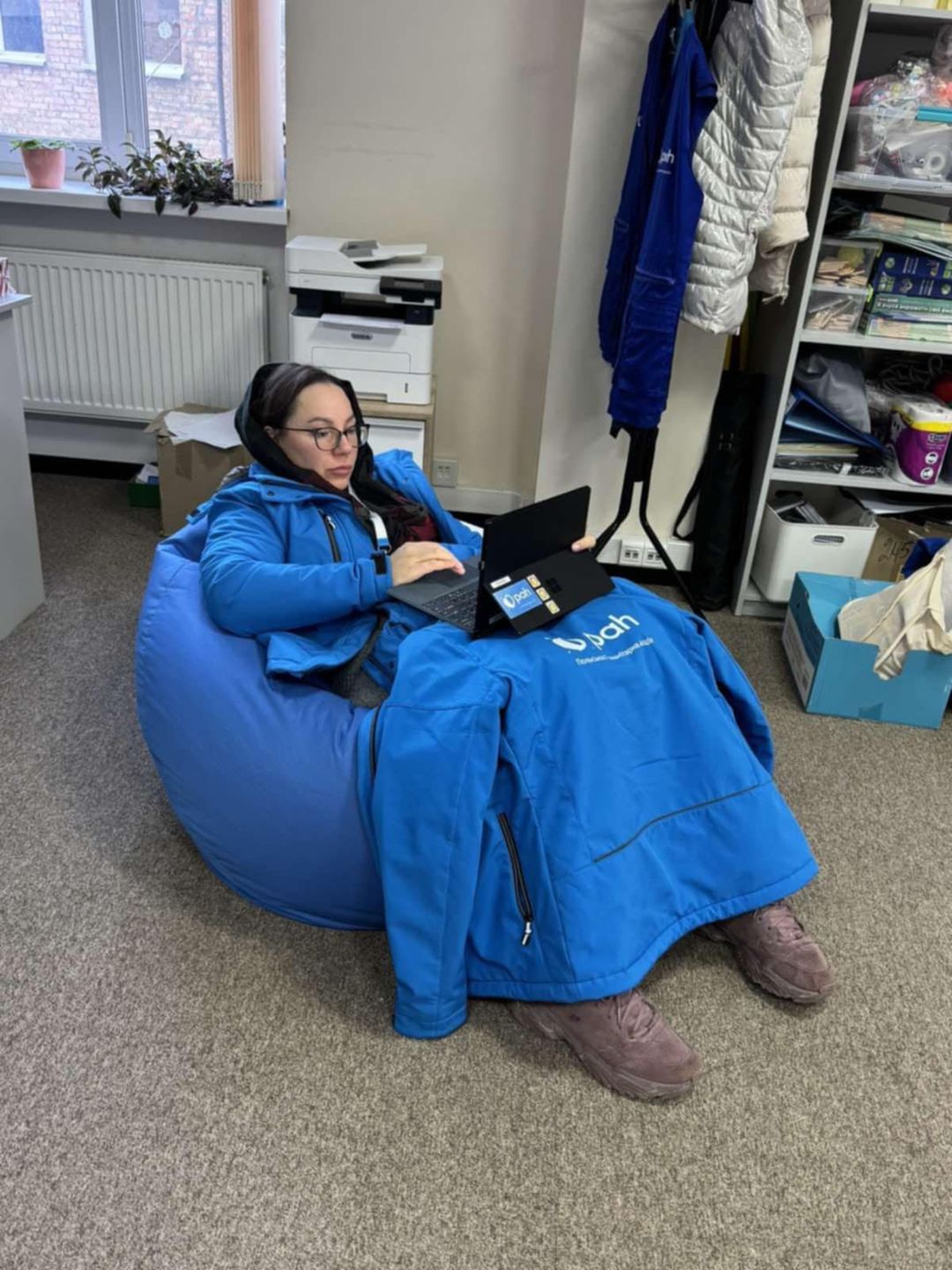 Pracownicy PAH w Kijowie