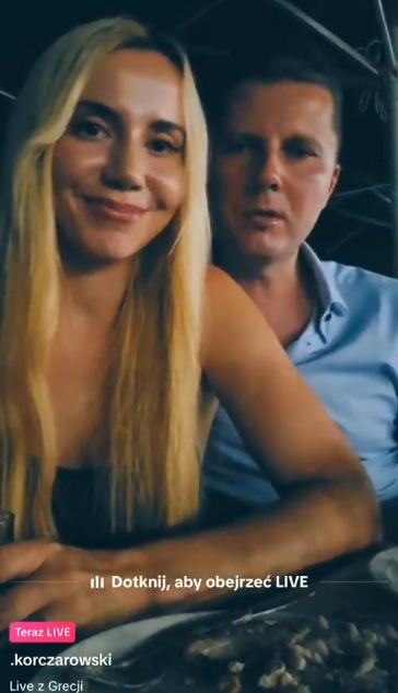Marianna Schreiber i Piotr Korczarowski