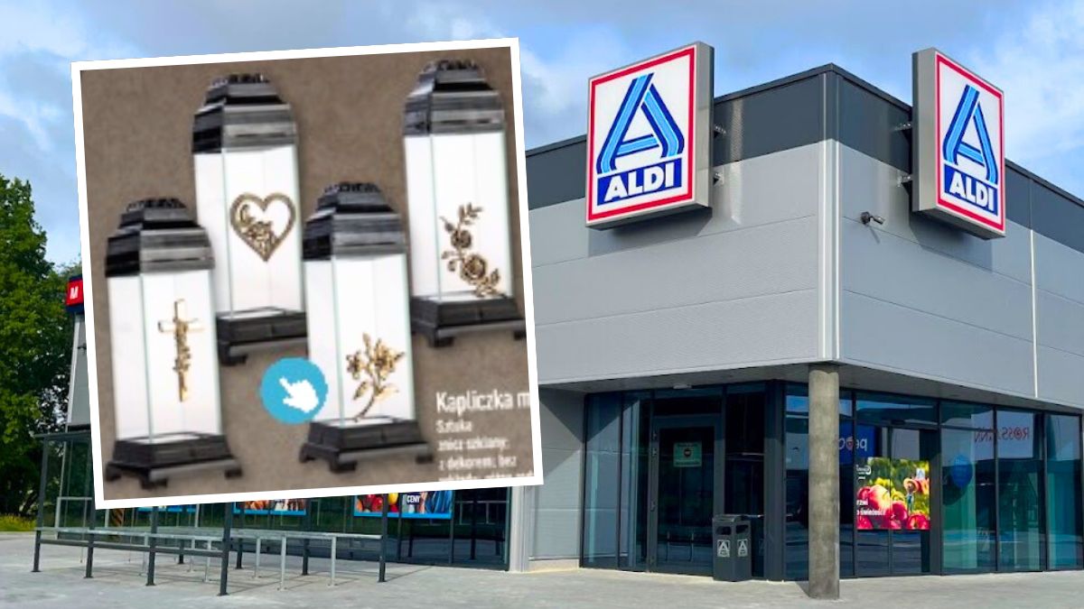 Nowa gazetka w Aldi. Znicze, wkłady i sztuczne kwiaty od 06.10