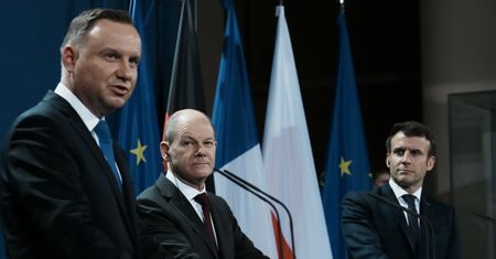 Kulisy wokół wyjazdu przywódców Niemiec, Francji i Włoch do Ukrainy. "Nie było wspólnych ustaleń"