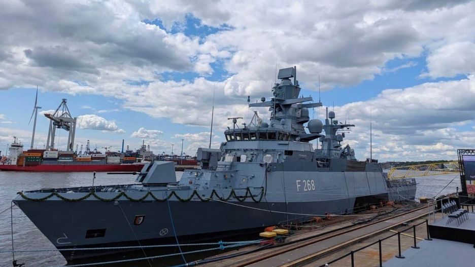 Nowy okręt marynarki niemieckiej - Korvette K130 Augsburg
