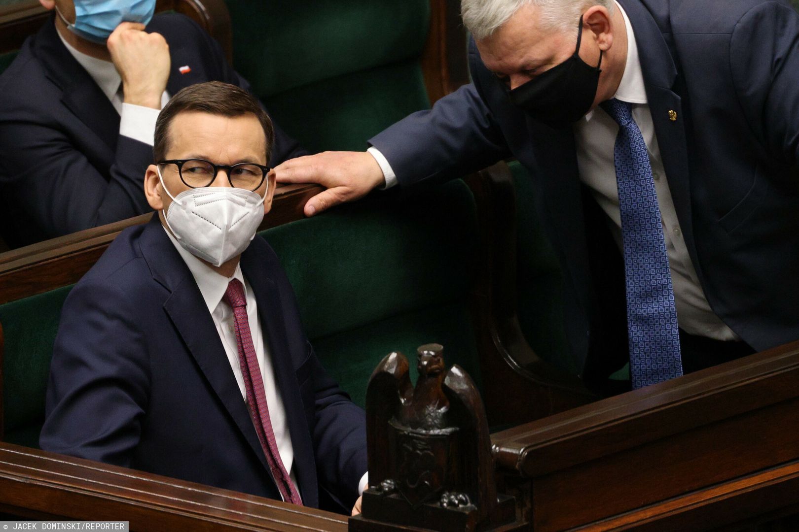 Mateusz Morawiecki z byłym szefem swojego gabinetu Markiem Suskim
