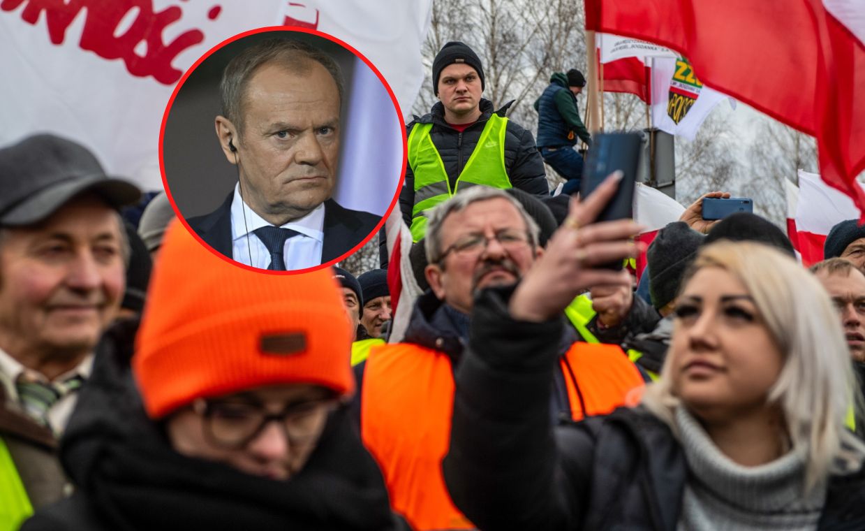 Rząd Tuska musi zmierzyć się ze wzrastającym gniewem rolników 