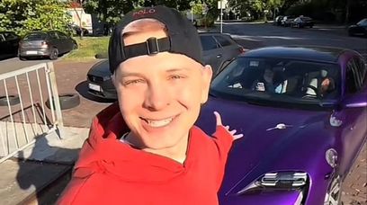 Dominik Rupiński żegna się z fioletowym Porsche. Znalazł nawet kupca...