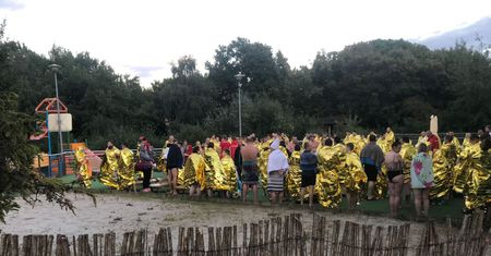 Pożar w Aqua Parku w Sopocie. Ewakuowano klientów