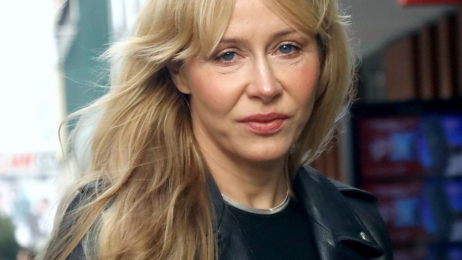 Katarzyna Warnke w czarnym total looku