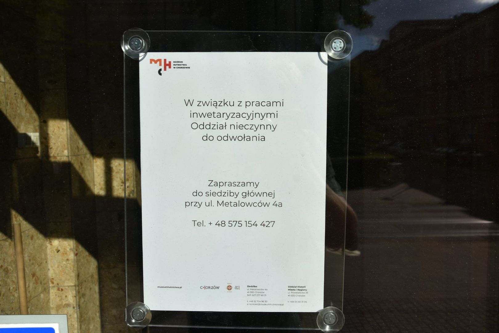 Budynek przy ul. Powstańców w Chorzowie, gdzie przez lata funkcjonowało miejskie muzeum. Później znajdował się tam oddział Muzeum Hutnictwa.