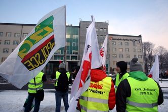 Strajk w JSW. Rozmowy po przerwie ponownie w siedzibie spółki