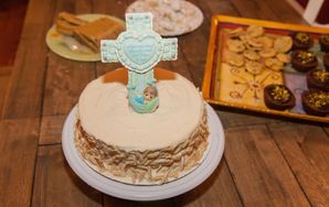 Tort na chrzest - tort dla chłopca, tort dla dziewczynki, tort klasyczny, tort biały