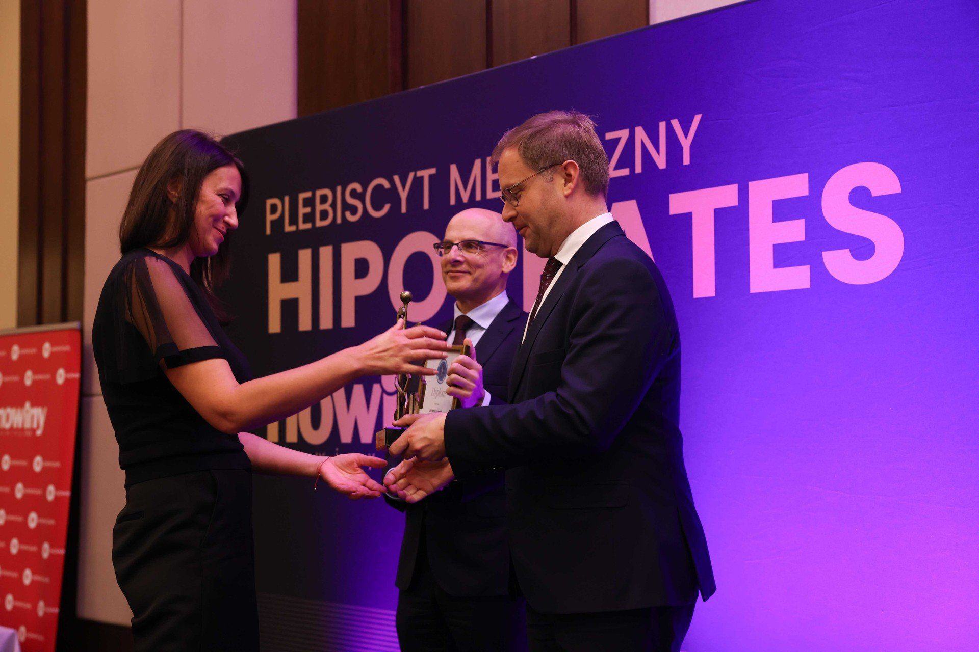 Uroczysta gala plebiscytu Hipokrates 2025 w Rzeszowie.