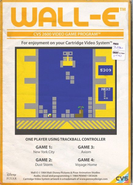 Plakaty do filmów i seriali w stylu okładek gier na Atari 2600 7