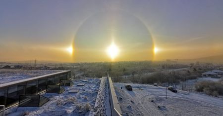 Niezwykłe zjawisko nad Kielcami. Mieszkańcy nie wierzyli własnym oczom