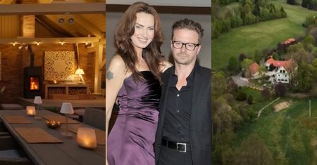 Willa Agnieszki Maciąg z własnym LASEM wystawiona na SPRZEDAŻ. Tak wygląda posiadłość na 8-hektarowej działce (ZDJĘCIA)