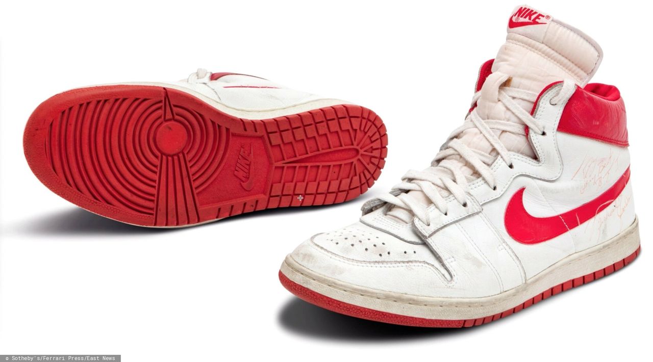 Najdroższe buty Nike należały do Michaela Jordana