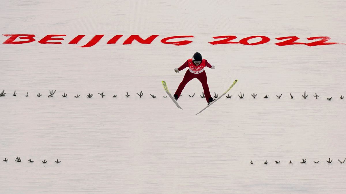 Kombinator norweski podczas igrzysk w Pekinie