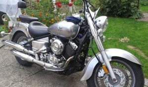 Nieudana kradzie motocykla z moraem