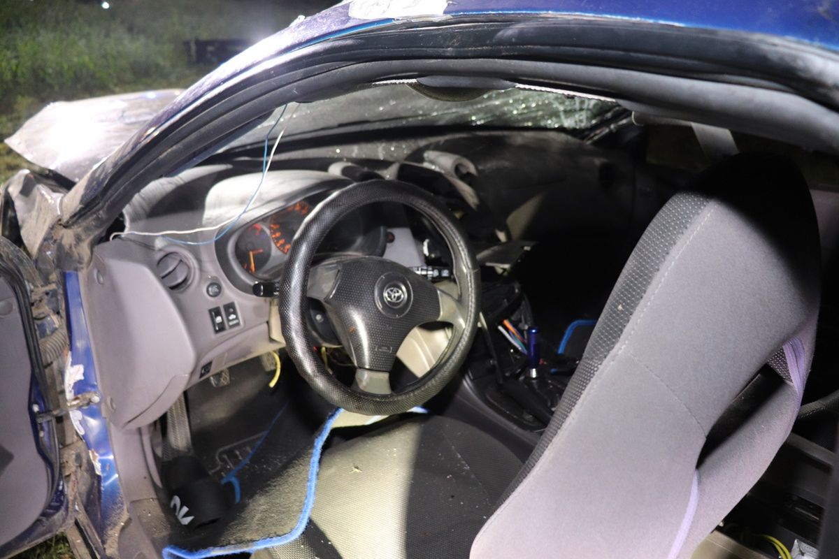 Poważny wypadek pod wpływem alkoholu