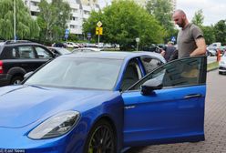 Marcin Gortat przyłapany w porsche panamerze 4 e-hybrid sport turismo. Auto jest warte fortunę!