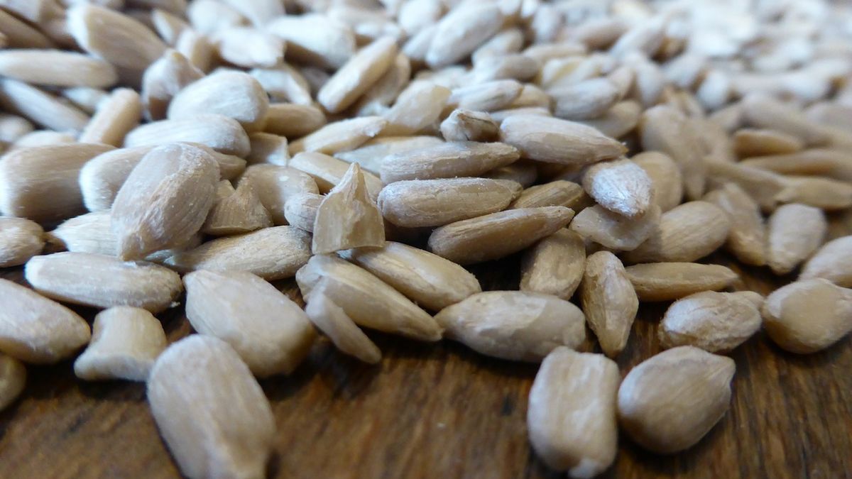 Ziarna słonecznika smażone bez dodatku soli