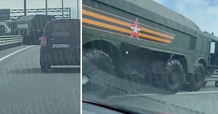 Iskander na filmach przed paradą. Kpiny w sieci