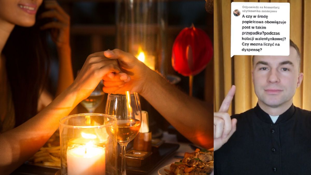 Ksiądz o poście w walentynkach