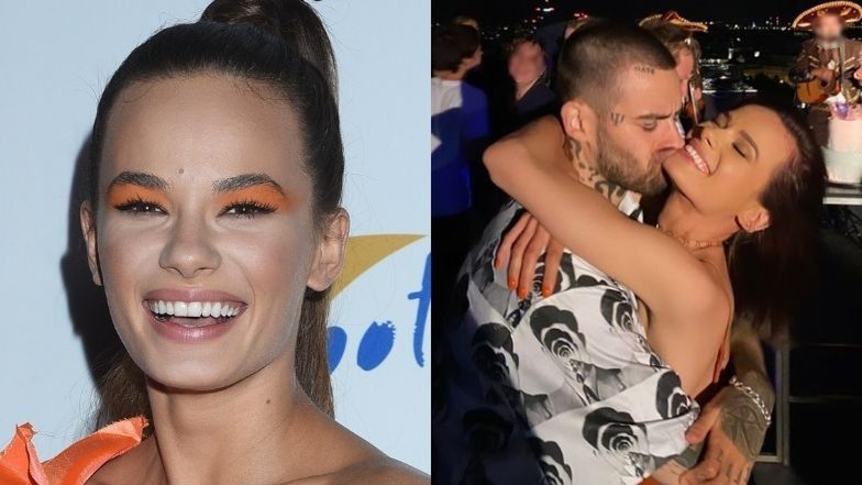 Quebonafide nosi Natalię Szroeder na barana