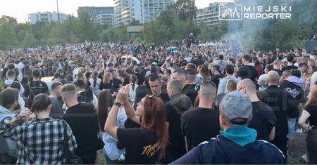 Warszawa: Nieformalny koncert na Woli