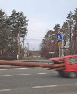 Jechał cinquecento. Niewiarygodne, co przewoził w środku