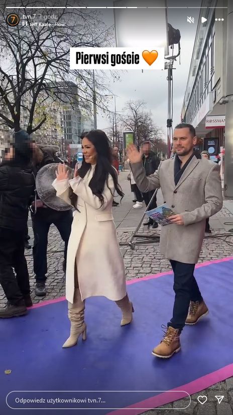Sylwia Bomba i Grzegorz Collins