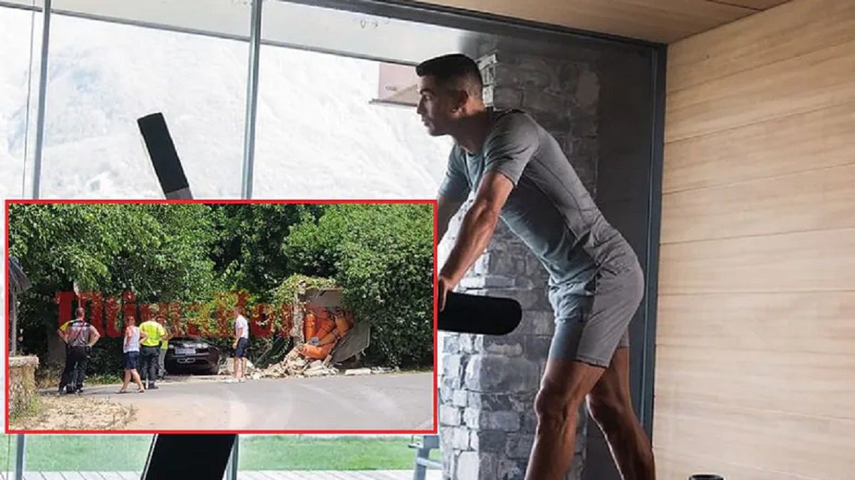 Cristiano Ronaldo musi naprawić uszkodzone Bugatti