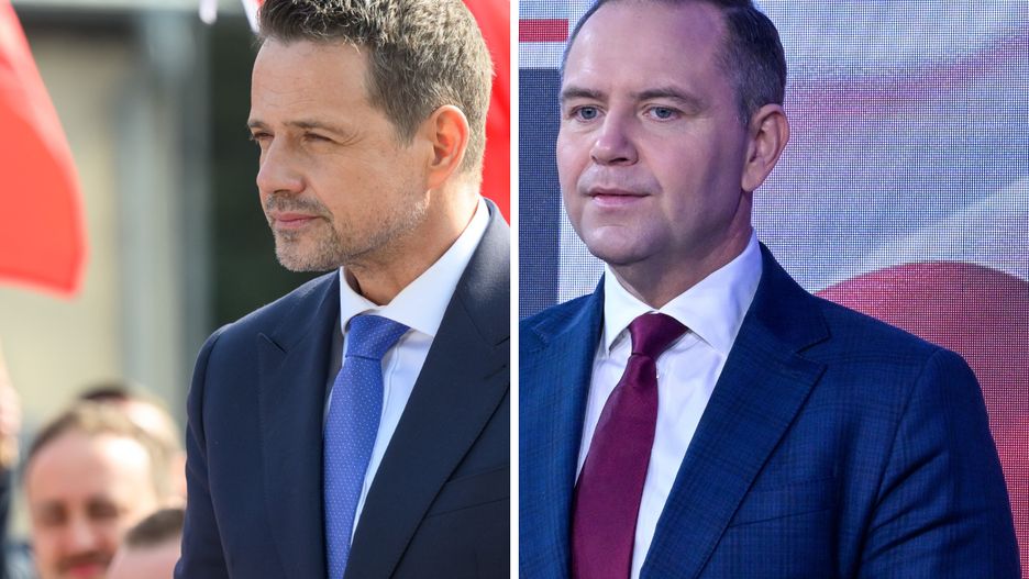 Rafał Trzaskowski i Karol Nawrocki