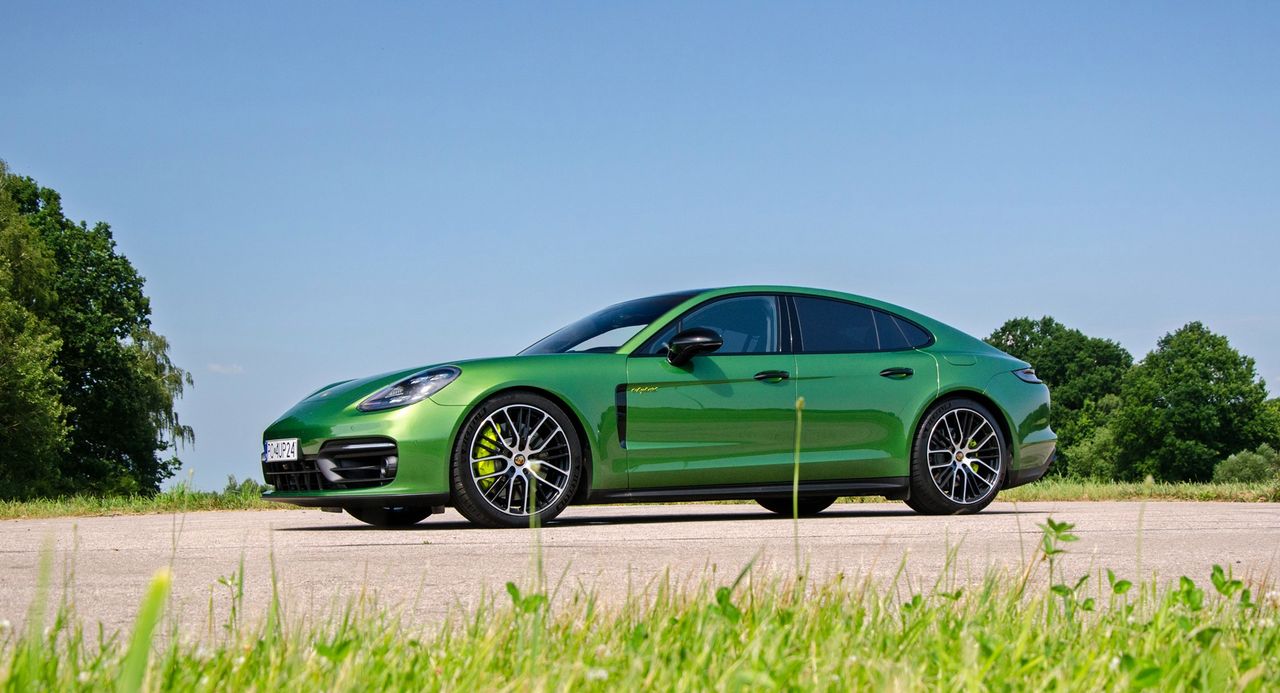 Test: Porsche Panamera 4S E-Hybrid – tak zielone, że aż boli